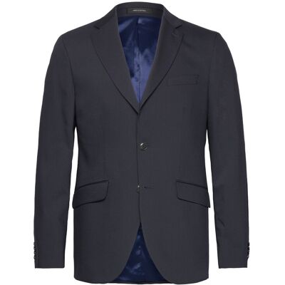 Lindbergh Black Technical Stretch Blazer - Combi Suit 52 NAVY 52 Lindbergh Black Technical Stretch Blazer - Combi Suit 52 NAVY 52