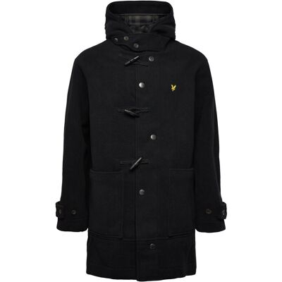 Scott Duffle Coat L Z865 JET BLACK L Scott Duffle Coat L Z865 JET BLACK L