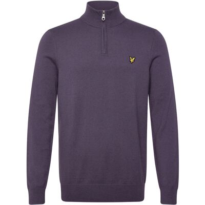 Scott Cotton Merino Quarter Zip Jumper M X854 GRAYSTONE M Scott Cotton Merino Quarter Zip Jumper M X854 GRAYSTONE M