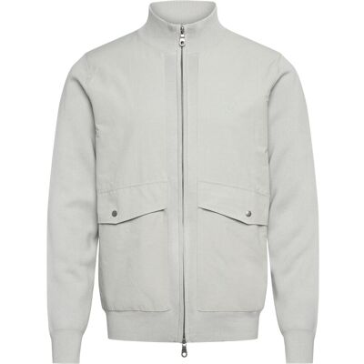 Scott Milano Hybrid Full Zip Knitted Jacket XXL X570 GREY MIRAGE XXL Scott Milano Hybrid Full Zip Knitted Jacket XXL X570 GREY MIRAGE XXL