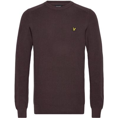 Scott Engineered Rib Crew Neck L X863 ESPRESSO L Scott Engineered Rib Crew Neck L X863 ESPRESSO L