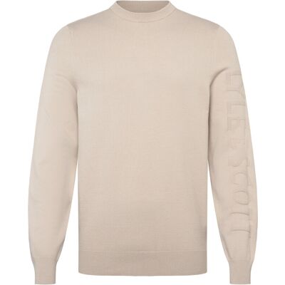 Scott Mesh Logo Crew Neck Jumper XS PUTTY XS Scott Mesh Logo Crew Neck Jumper XS PUTTY XS