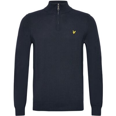 Scott Cotton Quarter Zip Jumper XL Z271 DARK NAVY XL Scott Cotton Quarter Zip Jumper XL Z271 DARK NAVY XL