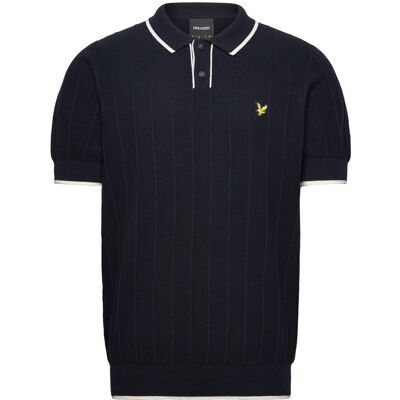Scott Tipped Pique Knitted Polo S Z271 DARK NAVY S Scott Tipped Pique Knitted Polo S Z271 DARK NAVY S