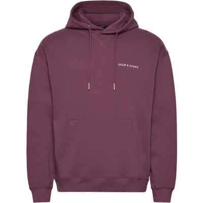 Scott Script Brushback Pullover Hoodie M X868 DUSKY MAROON M Scott Script Brushback Pullover Hoodie M X868 DUSKY MAROON M