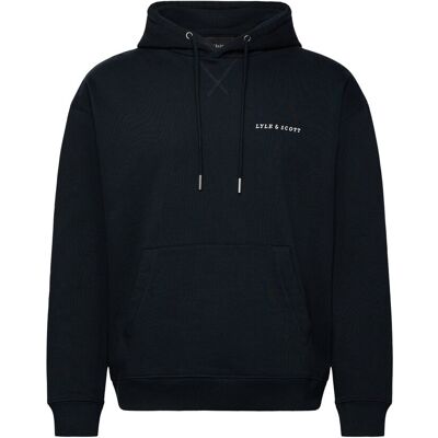 Scott Script Brushback Pullover Hoodie XS Z271 DARK NAVY XS Scott Script Brushback Pullover Hoodie XS Z271 DARK NAVY XS