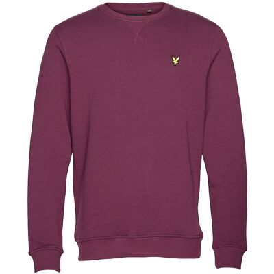 Scott Crew Neck Sweatshirt XS BURGUNDY XS Scott Crew Neck Sweatshirt XS BURGUNDY XS