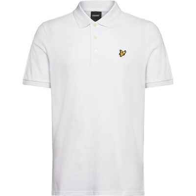 Scott Popcorn Jacquard Polo Shirt XS 626 WHITE XS Scott Popcorn Jacquard Polo Shirt XS 626 WHITE XS