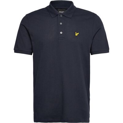 Scott Popcorn Jacquard Polo Shirt L Z271 DARK NAVY L Scott Popcorn Jacquard Polo Shirt L Z271 DARK NAVY L