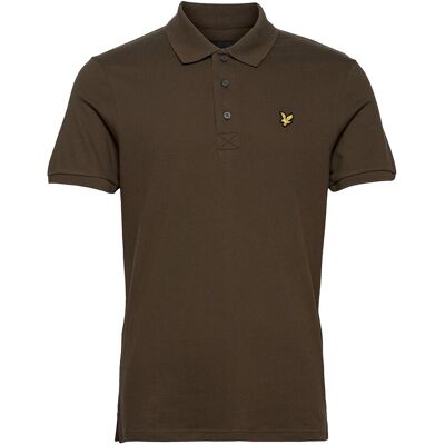 Scott Plain Polo Shirt XS OLIVE XS Scott Plain Polo Shirt XS OLIVE XS