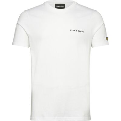 Scott Embroidered T-Shirt XXL W104 WHITE/ JET BLACK XXL Scott Embroidered T-Shirt XXL W104 WHITE/ JET BLACK XXL