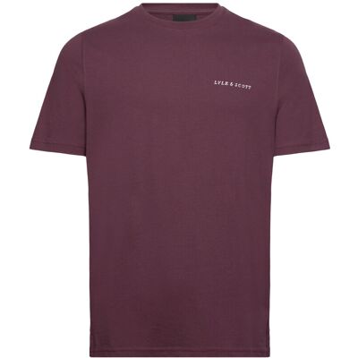 Scott Script T-Shirt S X868 DUSKY MAROON S Scott Script T-Shirt S X868 DUSKY MAROON S