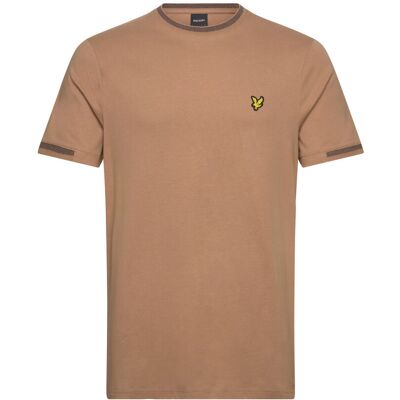 Scott Birdseye Half Tipped T-Shirt S X946 TIGERS EYE/ DARK NAVY S Scott Birdseye Half Tipped T-Shirt S X946 TIGERS EYE/ DARK NAVY S