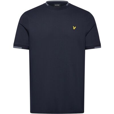 Scott Fine Tipped T-Shirt M Y155 DARK NAVY/ CHALK BLUE M Scott Fine Tipped T-Shirt M Y155 DARK NAVY/ CHALK BLUE M