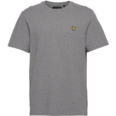 Scott Plain T-Shirt M MID GREY MARL M Scott Plain T-Shirt M MID GREY MARL M