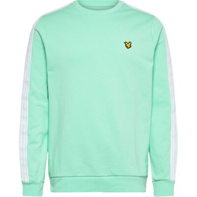 Scott Jacquard Tape Crew Neck L COOL MINT L Scott Jacquard Tape Crew Neck L COOL MINT L