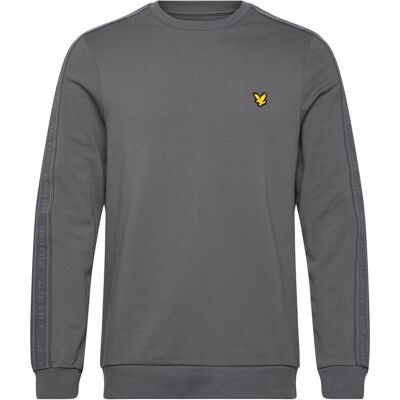 Scott Jacquard Tape Crew Neck M MERCURY GREY M Scott Jacquard Tape Crew Neck M MERCURY GREY M