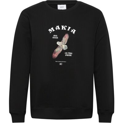 Makia Bubi Sweatshirt XL BLACK XL Makia Bubi Sweatshirt XL BLACK XL