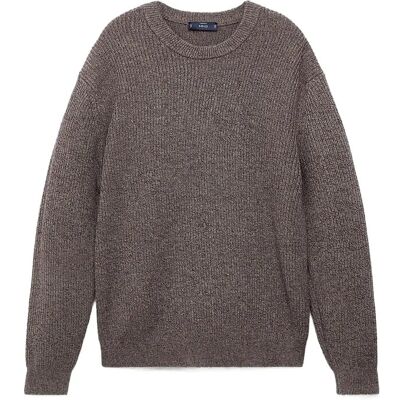 Mango 100% Cotton Specked Jersey XL DARK RED XL Mango 100% Cotton Specked Jersey XL DARK RED XL