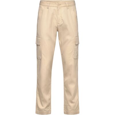 Mango Cotton Lyocell Cargo Pants 46 LIGHT BEIGE 46 Mango Cotton Lyocell Cargo Pants 46 LIGHT BEIGE 46