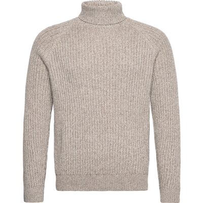 Mango Wool-Blend Turtleneck Sweater L LIGHT BEIGE L Mango Wool-Blend Turtleneck Sweater L LIGHT BEIGE L