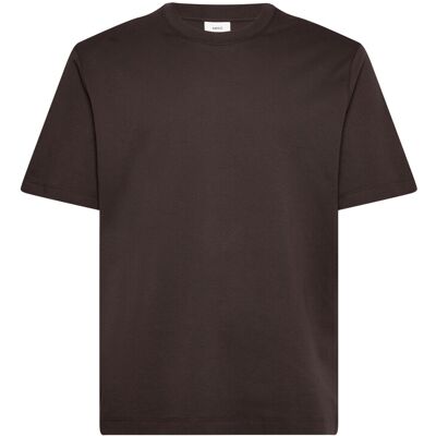 Mango Medium Weight Regular Fit T-Shirt XL DARK BROWN XL Mango Medium Weight Regular Fit T-Shirt XL DARK BROWN XL
