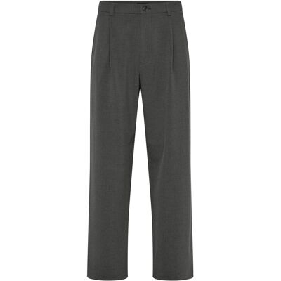 Matinique Machino Pleat Pants 30 MEDIUM GREY MELANGE 30 Matinique Machino Pleat Pants 30 MEDIUM GREY MELANGE 30