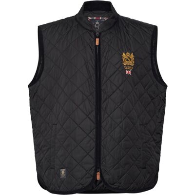 Morris Trenton Quilted Vest XXL BLACK XXL Morris Trenton Quilted Vest XXL BLACK XXL