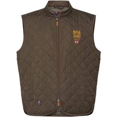 Morris Trenton Quilted Vest M OLIVE M Morris Trenton Quilted Vest M OLIVE M
