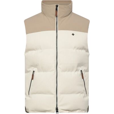 Morris Catton Puffer Vest XXL OFF WHITE XXL Morris Catton Puffer Vest XXL OFF WHITE XXL