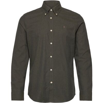 Morris Watts Flannel Shirt-Slim Fit XXL OLIVE XXL Morris Watts Flannel Shirt-Slim Fit XXL OLIVE XXL
