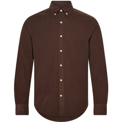 Morris Douglas Cord Shirt-Slim Fit XS BROWN XS Morris Douglas Cord Shirt-Slim Fit XS BROWN XS