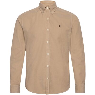 Morris Douglas Cord Shirt-Slim Fit XXL KHAKI XXL Morris Douglas Cord Shirt-Slim Fit XXL KHAKI XXL