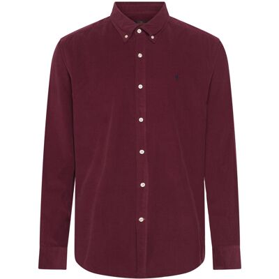 Morris Douglas Cord Shirt-Slim Fit XXXL WINE RED XXXL Morris Douglas Cord Shirt-Slim Fit XXXL WINE RED XXXL