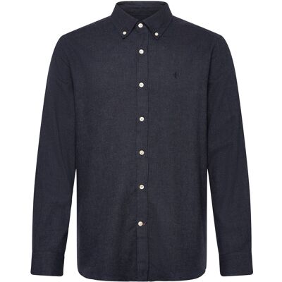 Morris Flannel Donegal Shirt-Slim Fit XXXL NAVY XXXL Morris Flannel Donegal Shirt-Slim Fit XXXL NAVY XXXL