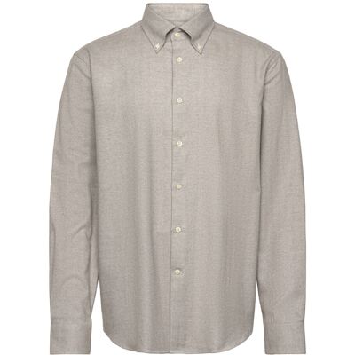 Morris Soft Lama Shirt-Slim Fit XS KHAKI XS Morris Soft Lama Shirt-Slim Fit XS KHAKI XS