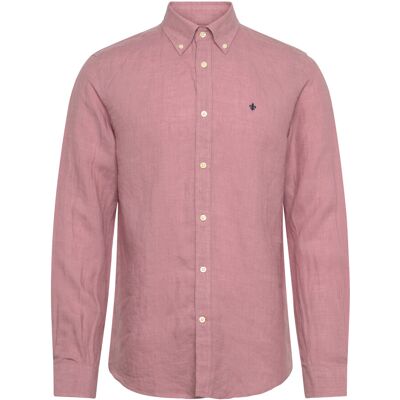 Morris Douglas Linen Shirt-Classic Fit M PINK M Morris Douglas Linen Shirt-Classic Fit M PINK M