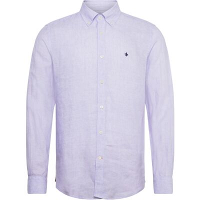 Morris Douglas Linen Shirt-Classic Fit XXL PURPLE XXL Morris Douglas Linen Shirt-Classic Fit XXL PURPLE XXL