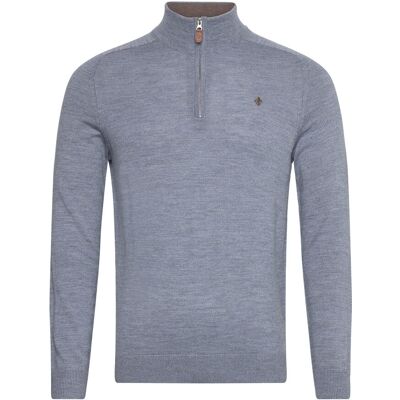Morris Merino John Zip XXL BLUE XXL Morris Merino John Zip XXL BLUE XXL