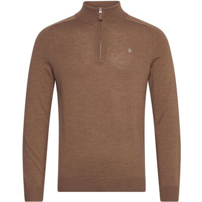 Morris Merino John Zip XXL CAMEL XXL Morris Merino John Zip XXL CAMEL XXL