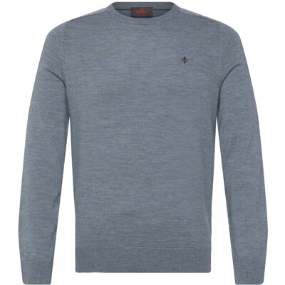 Morris Merino Oneck XL DARK BLUE XL Morris Merino Oneck XL DARK BLUE XL
