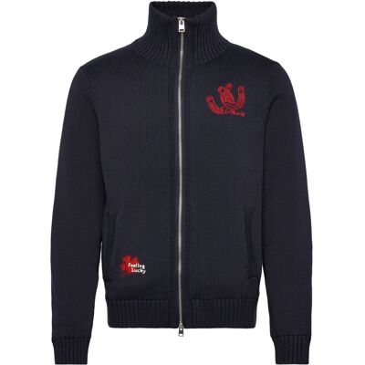 Morris Wynnstan Zip Jacket L NAVY L Morris Wynnstan Zip Jacket L NAVY L