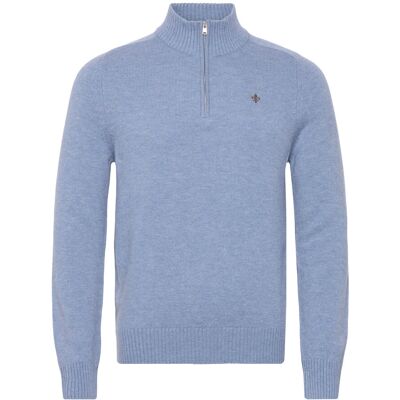 Morris New Hertford Half Zip XL LIGHT BLUE XL Morris New Hertford Half Zip XL LIGHT BLUE XL
