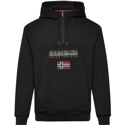 Napapijri Burgee Hzh 2.0 S BLACK 041 S Napapijri Burgee Hzh 2.0 S BLACK 041 S