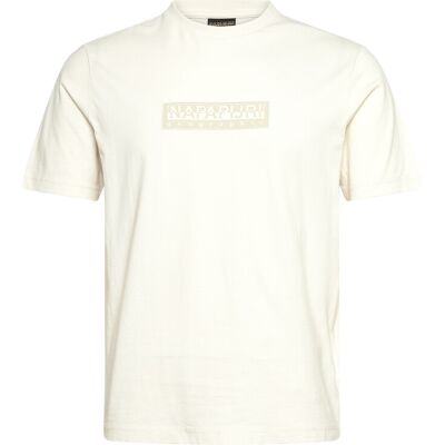 Napapijri S-Box Logo Ss 1 American B Raq M WHITE WHISPER M Napapijri S-Box Logo Ss 1 American B Raq M WHITE WHISPER M