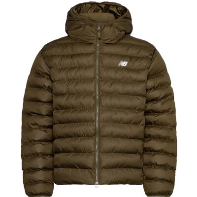 New Balance Sport Essentials Hooded Puffer Jacket M WOODLAND M New Balance Sport Essentials Hooded Puffer Jacket M WOODLAND M