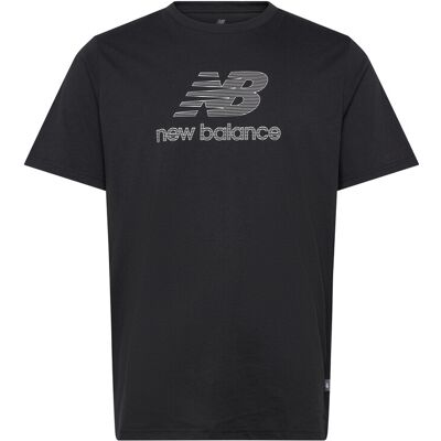 New Balance Heathertech Logo Herrens Løpeshirt - Sportig Top New Balance Heathertech Logo Herrens Løpeshirt - Sportig Top