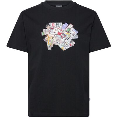 New Balance Athletics Ticket T-Shirt XS BLACK XS New Balance Athletics Ticket T-Shirt XS BLACK XS