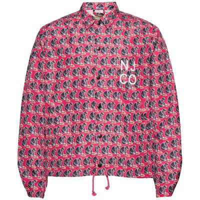Nudie Jeans Josef Coach Jkt Logo Boy S CERISE S Nudie Jeans Josef Coach Jkt Logo Boy S CERISE S
