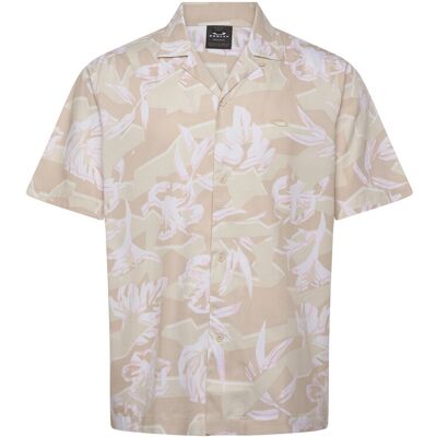 OAKLEY Hibiscus Breeze Shirt L CAMO HIBISCUS MIST L OAKLEY Hibiscus Breeze Shirt L CAMO HIBISCUS MIST L